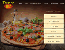 Tablet Screenshot of pizzeriahaos.pl